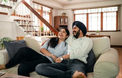 How to create a living 
                    room to love
