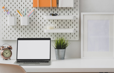 Solution for clean look working
                    space